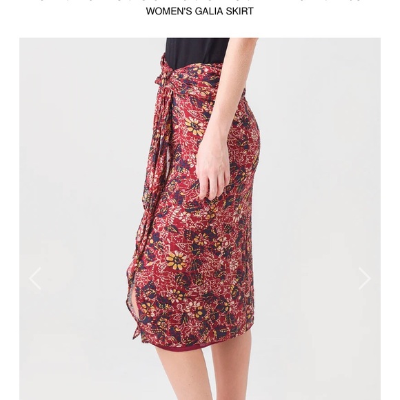 BA&SH WOMEN'S GALIA SKIRT XS - Picture 3 of 5